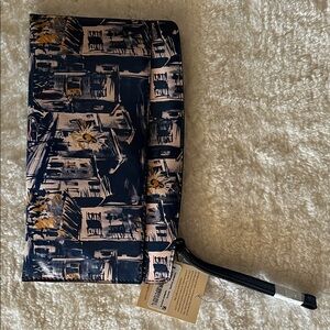 Patricia Nash Navy Harbor Nights Print Wristlet  NWT